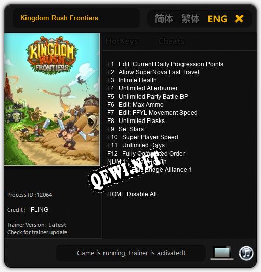 Kingdom Rush Frontiers: Трейнер +14 [v1.3]