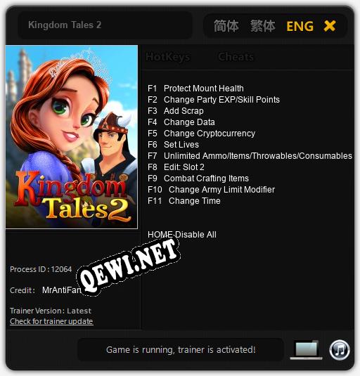 Kingdom Tales 2: Читы, Трейнер +11 [MrAntiFan]