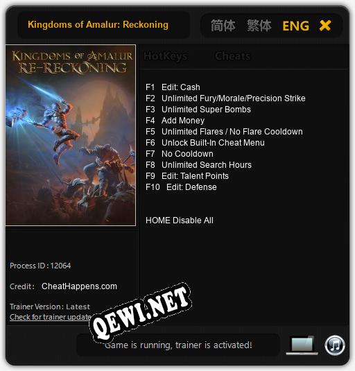 Трейнер для Kingdoms of Amalur: Reckoning [v1.0.8]
