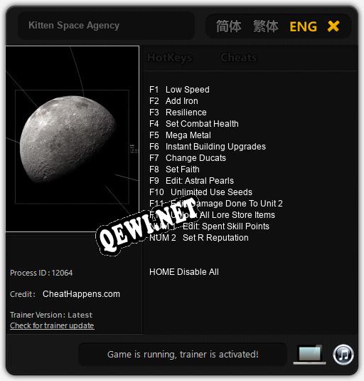 Kitten Space Agency: ТРЕЙНЕР И ЧИТЫ (V1.0.79)