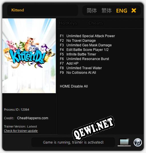 Kittend: ТРЕЙНЕР И ЧИТЫ (V1.0.69)