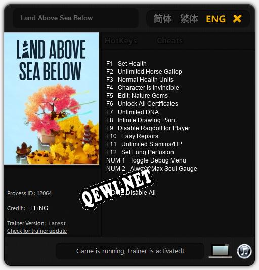 Land Above Sea Below: Читы, Трейнер +14 [FLiNG]