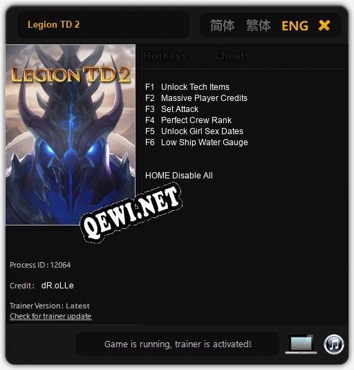Legion TD 2: ТРЕЙНЕР И ЧИТЫ (V1.0.73)