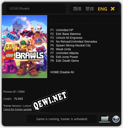 LEGO Brawls: Читы, Трейнер +9 [FLiNG]