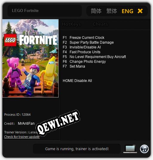 LEGO Fortnite: ТРЕЙНЕР И ЧИТЫ (V1.0.78)