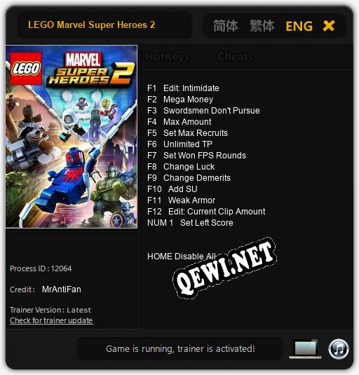 LEGO Marvel Super Heroes 2: Трейнер +13 [v1.6]