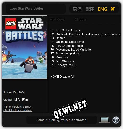 Lego Star Wars Battles: Трейнер +10 [v1.7]