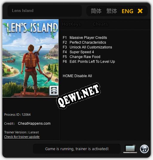 Lens Island: Читы, Трейнер +6 [CheatHappens.com]