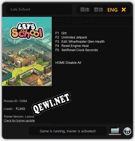 Lets School: ТРЕЙНЕР И ЧИТЫ (V1.0.85)