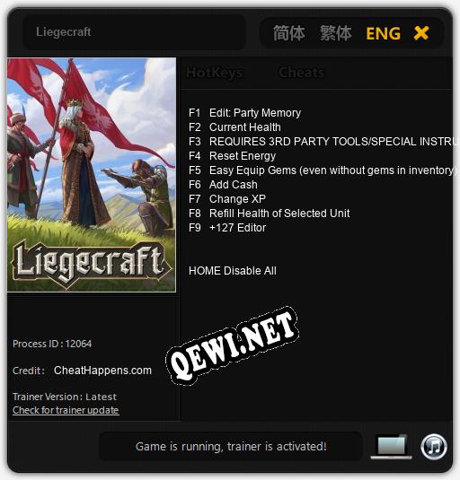 Liegecraft: ТРЕЙНЕР И ЧИТЫ (V1.0.68)