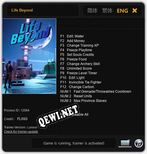 Life Beyond: Читы, Трейнер +15 [FLiNG]