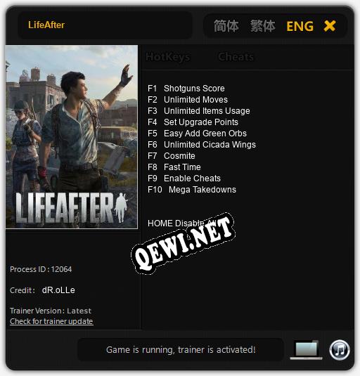 LifeAfter: Трейнер +10 [v1.5]