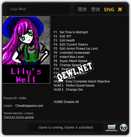 Lilys Well: Трейнер +15 [v1.8]