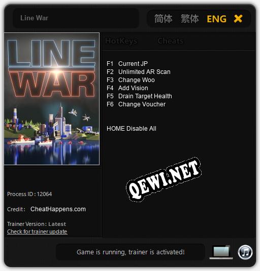 Трейнер для Line War [v1.0.5]