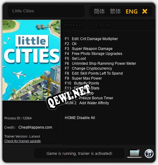 Little Cities: Читы, Трейнер +14 [CheatHappens.com]