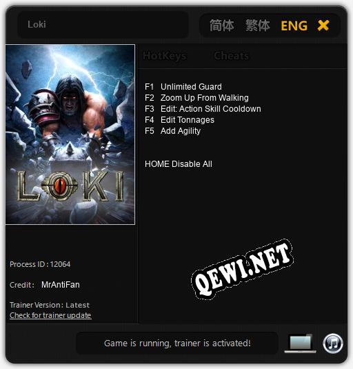 Loki: Трейнер +5 [v1.8]