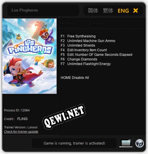 Трейнер для Los Pingheros [v1.0.9]