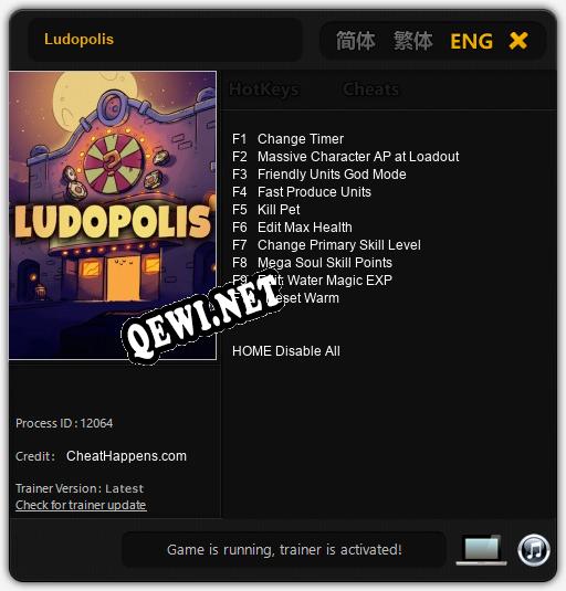Ludopolis: Трейнер +10 [v1.5]