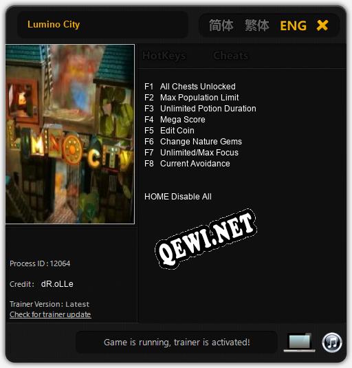 Lumino City: Читы, Трейнер +8 [dR.oLLe]