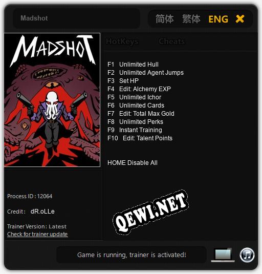Madshot: Читы, Трейнер +10 [dR.oLLe]