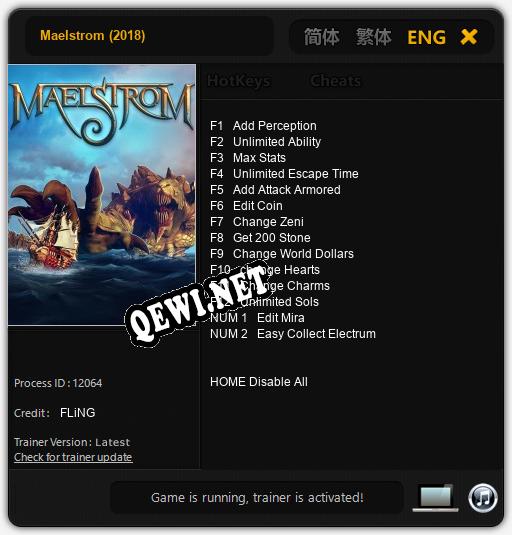Maelstrom (2018): Трейнер +14 [v1.2]