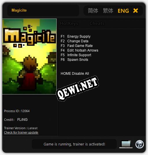 Трейнер для Magicite [v1.0.6]