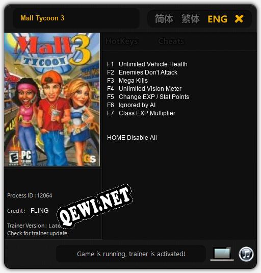 Mall Tycoon 3: Трейнер +7 [v1.6]