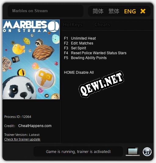 Marbles on Stream: Читы, Трейнер +5 [CheatHappens.com]