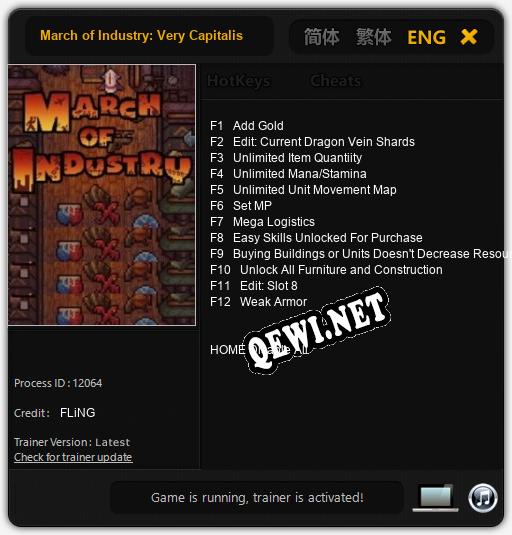 March of Industry: Very Capitalist Factory Simulator Entertainments: Читы, Трейнер +12 [FLiNG]