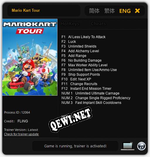 Mario Kart Tour: Читы, Трейнер +15 [FLiNG]