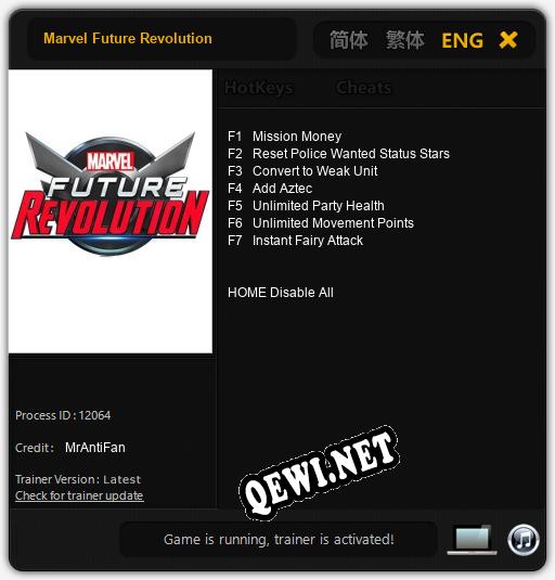 Marvel Future Revolution: Читы, Трейнер +7 [MrAntiFan]