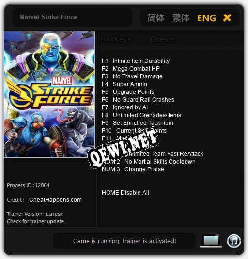 Marvel Strike Force: ТРЕЙНЕР И ЧИТЫ (V1.0.3)