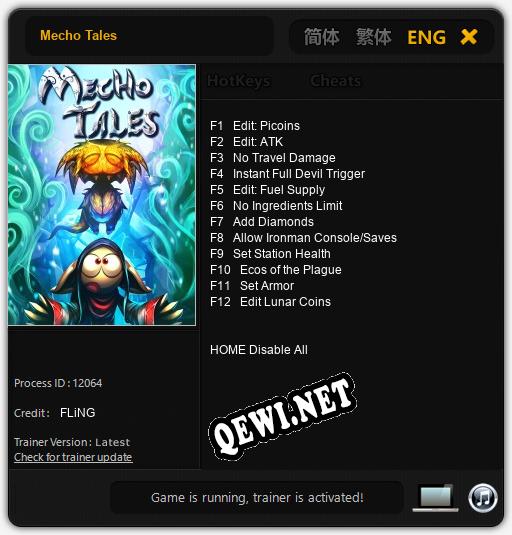 Mecho Tales: ТРЕЙНЕР И ЧИТЫ (V1.0.56)