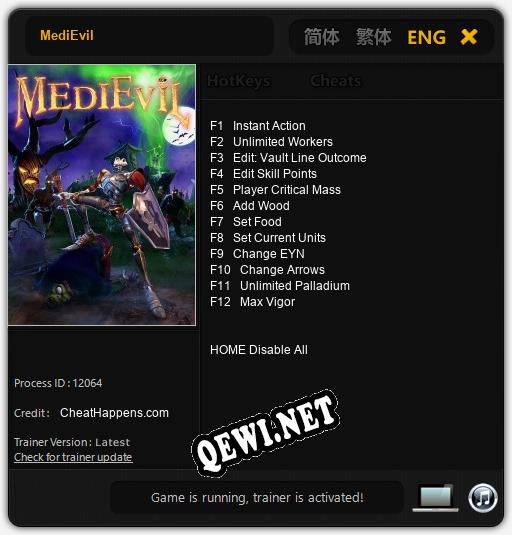 MediEvil: ТРЕЙНЕР И ЧИТЫ (V1.0.18)