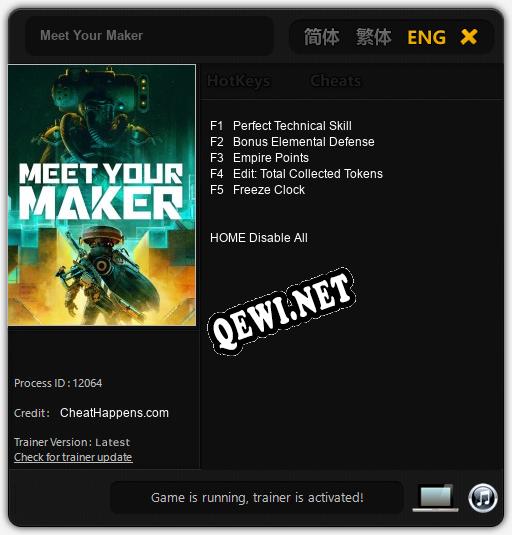 Meet Your Maker: Трейнер +5 [v1.5]