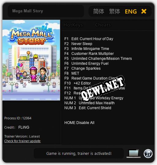 Mega Mall Story: ТРЕЙНЕР И ЧИТЫ (V1.0.26)