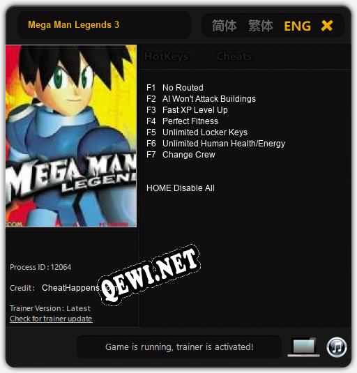 Mega Man Legends 3: ТРЕЙНЕР И ЧИТЫ (V1.0.68)
