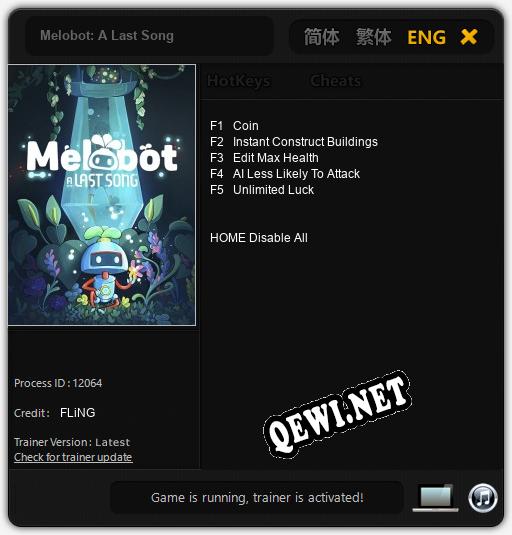 Melobot: A Last Song: Читы, Трейнер +5 [FLiNG]