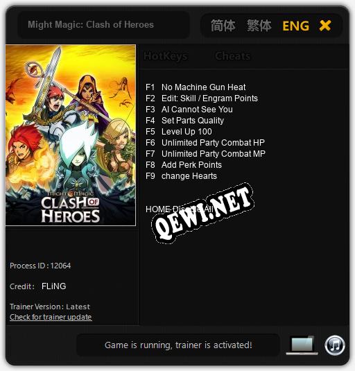 Might Magic: Clash of Heroes: Трейнер +9 [v1.8]