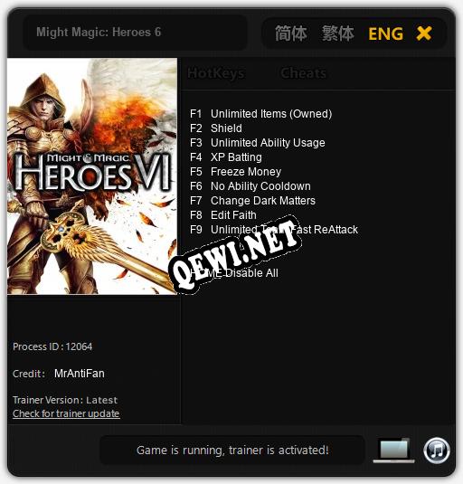 Might Magic: Heroes 6: ТРЕЙНЕР И ЧИТЫ (V1.0.16)