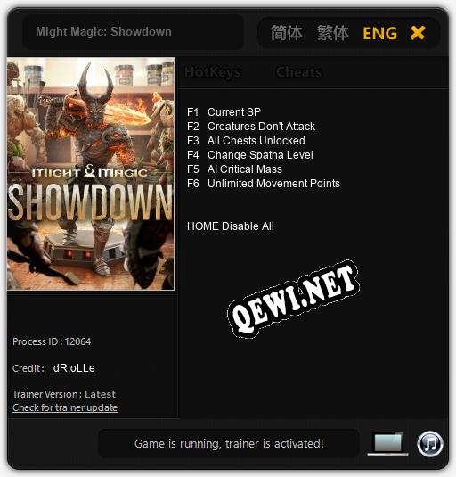 Might Magic: Showdown: Трейнер +6 [v1.9]