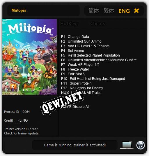 Miitopia: Читы, Трейнер +13 [FLiNG]