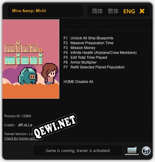 Mina & Michi: ТРЕЙНЕР И ЧИТЫ (V1.0.60)