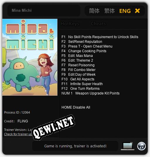 Mina Michi: Трейнер +13 [v1.3]
