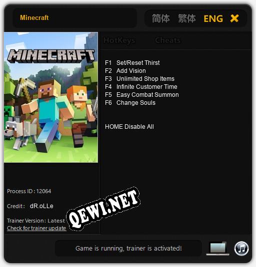 Minecraft: ТРЕЙНЕР И ЧИТЫ (V1.0.90)