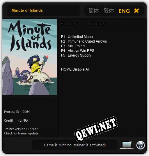 Minute of Islands: Трейнер +5 [v1.6]