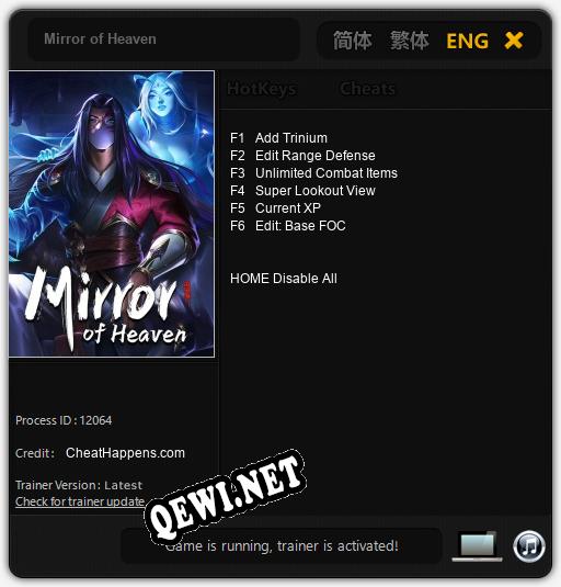 Mirror of Heaven: Читы, Трейнер +6 [CheatHappens.com]