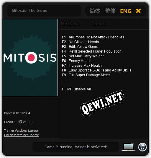 Mitos.is: The Game: ТРЕЙНЕР И ЧИТЫ (V1.0.45)