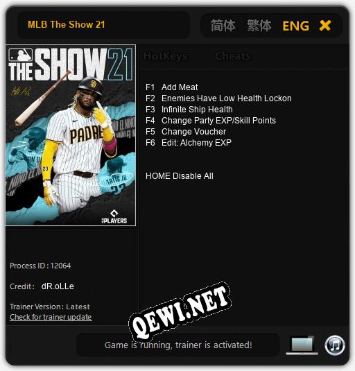 MLB The Show 21: ТРЕЙНЕР И ЧИТЫ (V1.0.16)