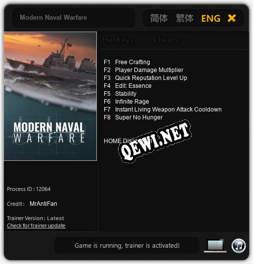 Modern Naval Warfare: Читы, Трейнер +8 [MrAntiFan]